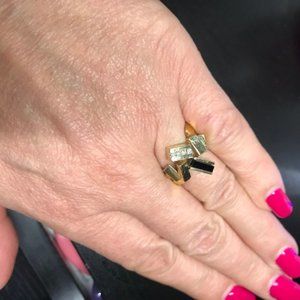 Joan Michlin ZigZag Collection size 8.75 ring